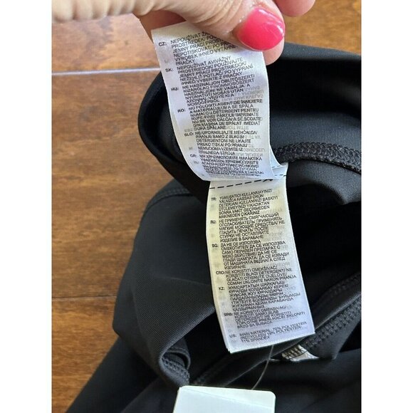 Adidas 3 Stripes Design 2 Move Climate Black Legging Tight DU2040  NWT 2XS (XXS) - Picture 7 of 9